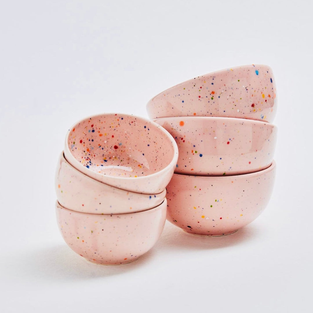 Pink Sprinkles treat bowl